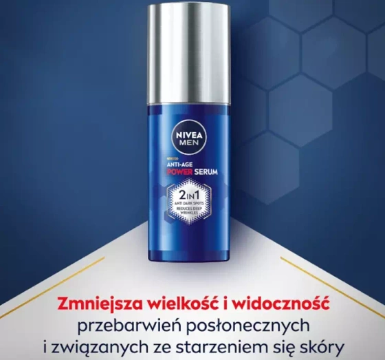 NIVEA MEN Anti-Age Power Serum zaawansowane serum antypigmentacyjne 30 ml