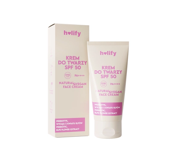 Holify prebiotyczny krem do twarzy SPF50 PA 50 ml