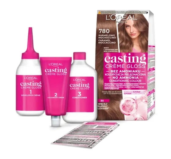 L'Oréal Paris Casting Créme Gloss farba do włosów 780 Karmelowe Mochaccino
