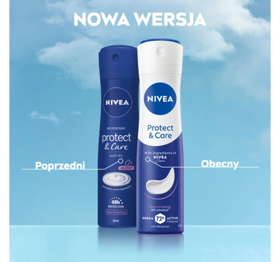 NIVEA Protect&Care antyperspirant w sprayu dla kobiet 150 ml