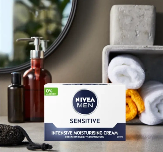 NIVEA MEN Sensitive łagodzący krem do twarzy dla mężczyzn 50 ml