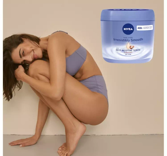 NIVEA Essentials Irresistibly Smooth wygładzający krem do ciała 400 ml