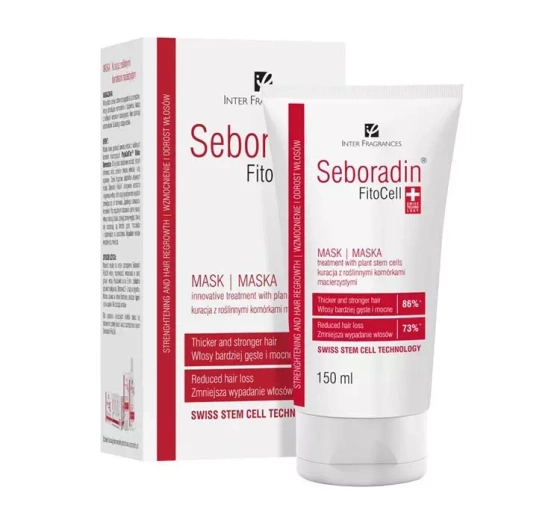 Seboradin Fitocell maska z roślinnymi komórkami macierzystymi 150 ml