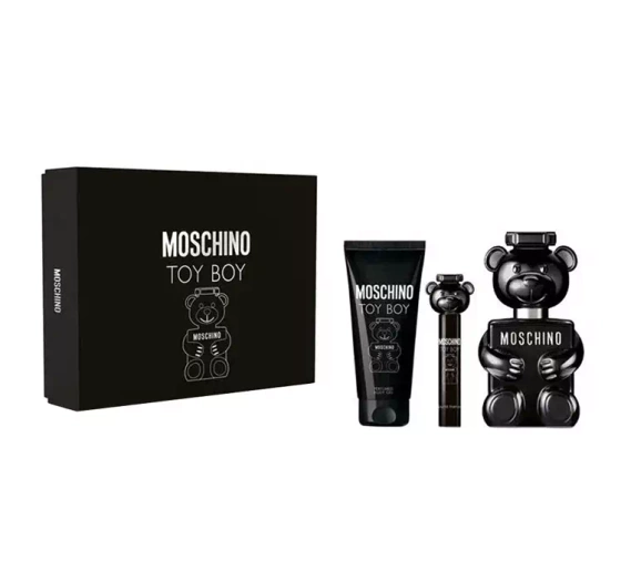 Moschino Toy Boy woda perfumowana spray 100 ml 10 ml żel pod prysznic 100 ml