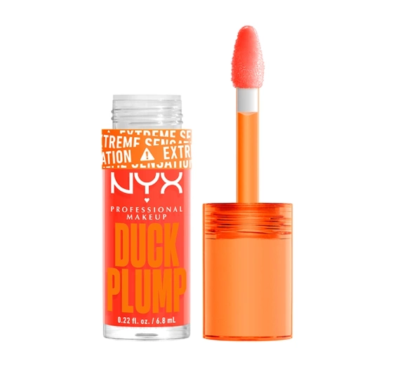 NYX Professional Makeup Duck Plump powiększający błyszczyk do ust 13 Peach Out 6,8 ml