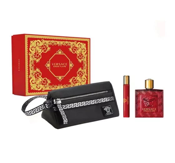 Versace Eros Flame woda perfumowana 100 ml 10 ml kosmetyczka
