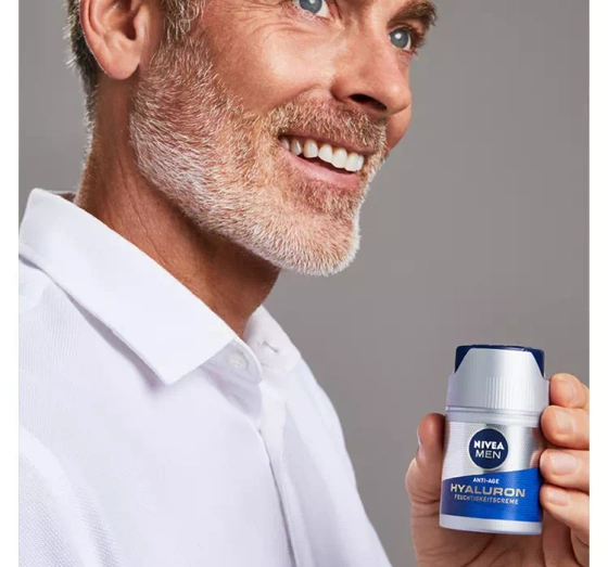 NIVEA MEN Anti-Age Hyaluron przeciwzmarszczkowy krem do twarzy dla mężczyzn 50 ml