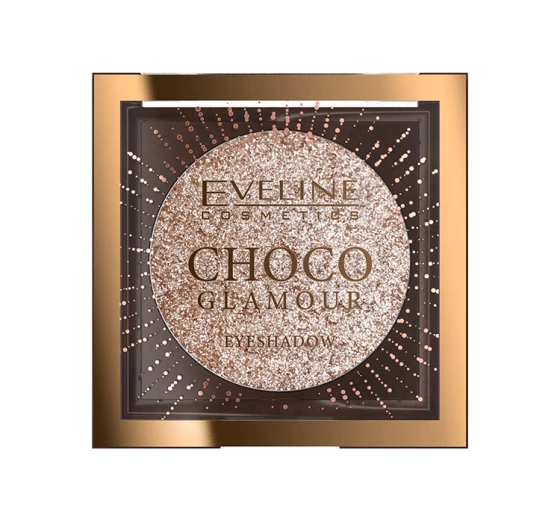 Eveline Cosmetics Choco Glamour błyszczący cień-toper do powiek 01 Moon Sparkle 3,5 g