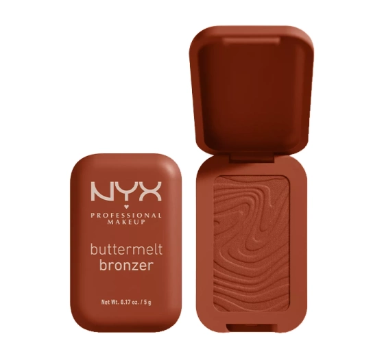 NYX Professional Makeup Buttermelt bronzer do twarzy w kompakcie 2.5 Butta Ballin 5 g