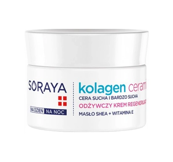 Soraya Kolagen Ceramidy odżywczy krem regenerujący na dzień i na noc 50ml