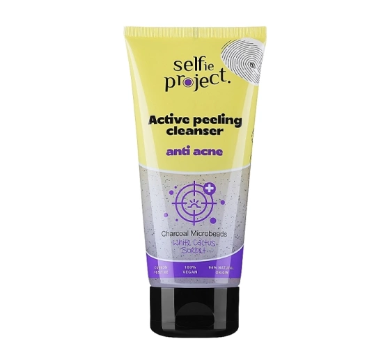Selfie Project aktywny peeling myjący do młodej skóry z niedoskonałościami 150ml