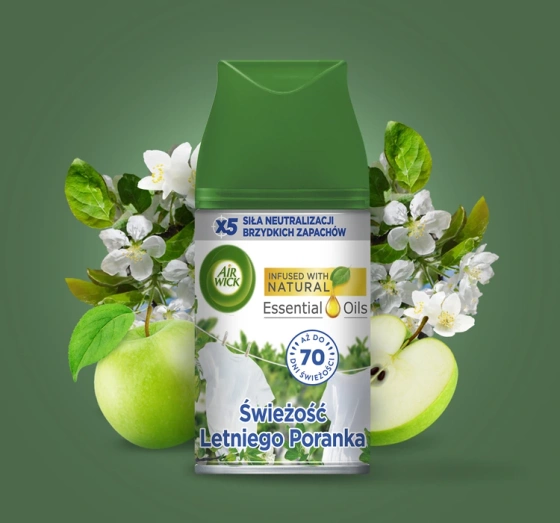 Air Wick Freshmatic automatyczny odświeżacz powietrza wkład Świeżość Letniego Poranka 250 ml