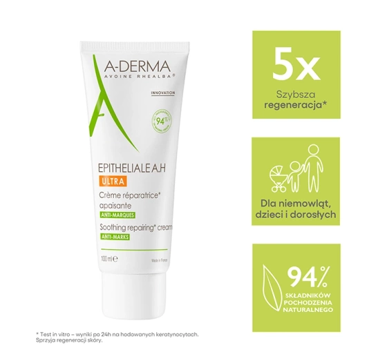 A-Derma Epitheliale A.H Ultra krem do twarzy i ciała 100 ml