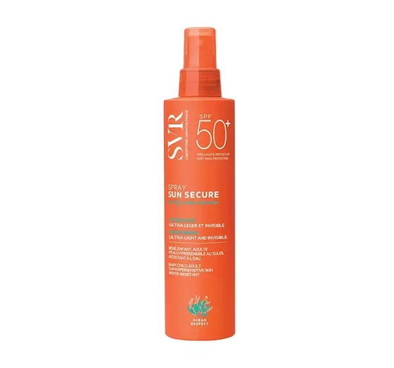 SVR Sun Secure ochronne mleczko w mgiełce spray SPF50 200 ml