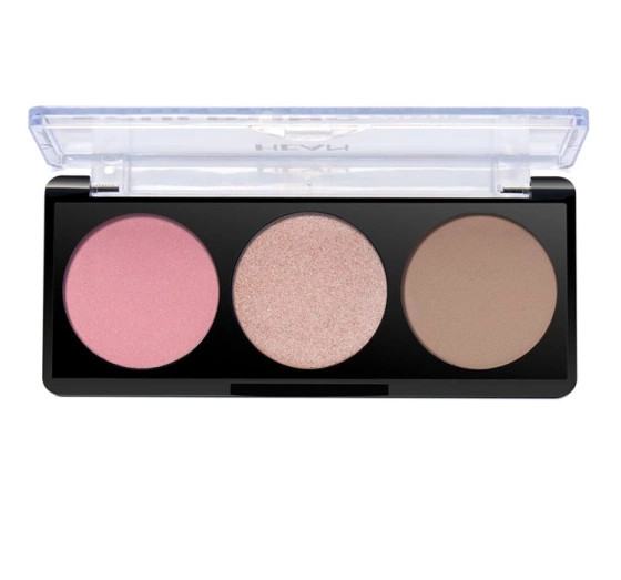 Hean Sculpting Palette 3w1 paleta do konturowania twarzy 02 9 g