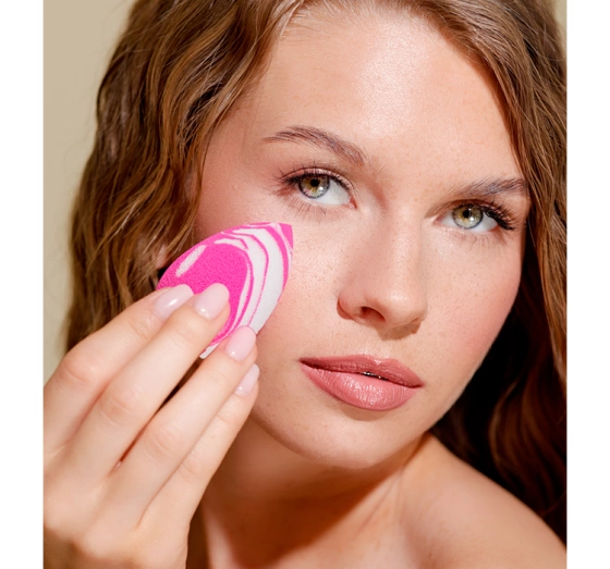 Ibra Makeup Blender Sponge marmurkowa gąbka do makijażu