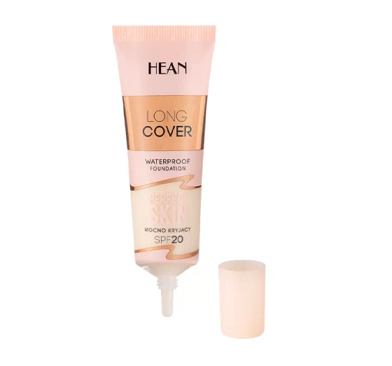 Hean Long Cover wodoodporny podkład kryjący SPF20 C2 Natural 25 ml