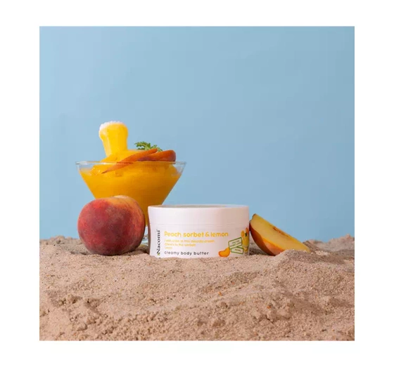 Nacomi masło do ciała Peach Sorbet & Lemon 100 ml