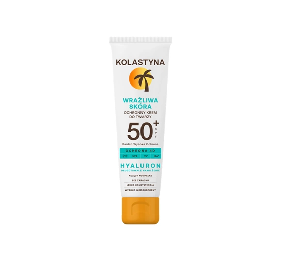 Kolastyna Wrażliwa Skóra ochronny krem do twarzy SPF50 50ml