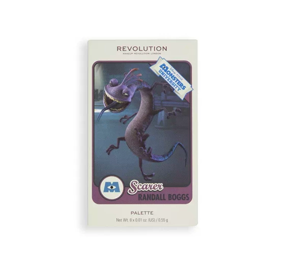 Makeup Revolution X Monsters University paleta cieni do powiek Randall Boggs 4,4g