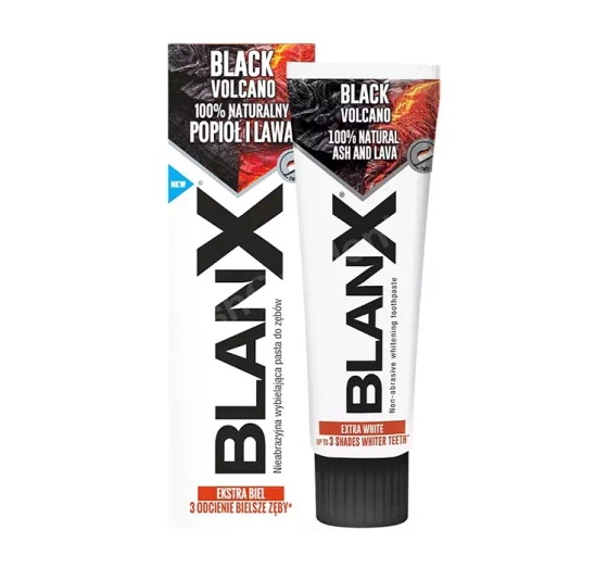 Blanx Black Volcano wybielająca pasta do zębów 75 ml