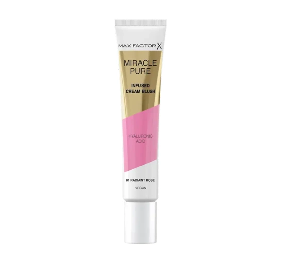 Max Factor Miracle Pure kremowy róż do policzków 01 Radiant Rose 15 ml