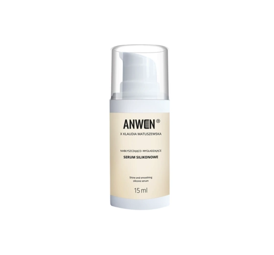 Anwen x Klaudia Matuszewska nabłyszczająco-wygładzające serum silikonowe do włosów 15 ml