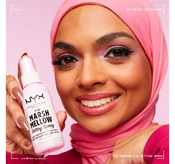 NYX Professional Makeup Marshmellow spray utrwalający makijaż 60 ml