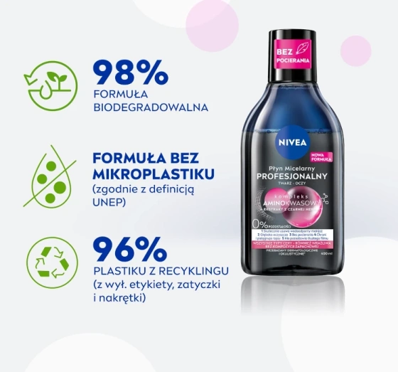 NIVEA profesjonalny płyn micelarny do każdego rodzaju skóry 400 ml