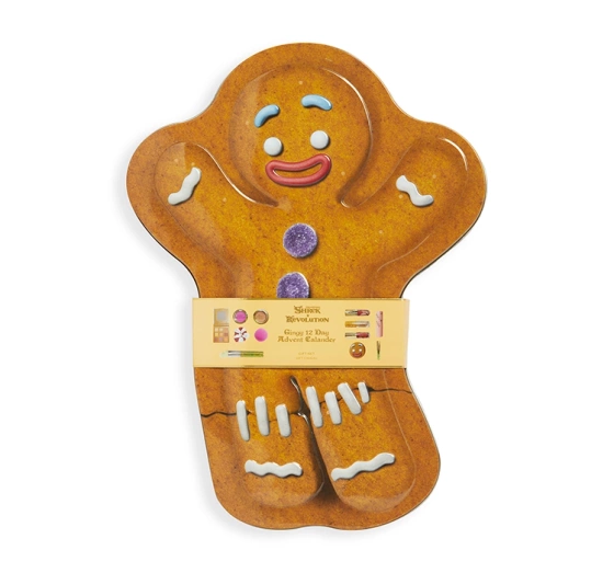 MAKEUP REVOLUTION X SHREK GINGY 12 DAYS KALENDARZ ADWENTOWY