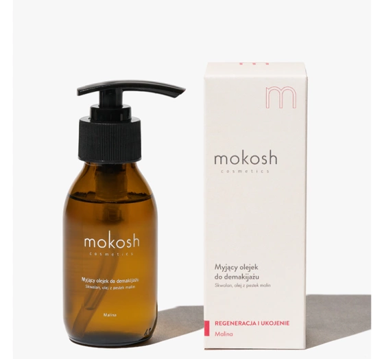 Mokosh myjący olejek do demakijażu Malina 90ml