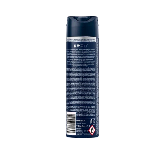 NIVEA MEN Deep DarkWood Maxx Tech 72h Black Carbon antyperspirant w sprayu 150 ml