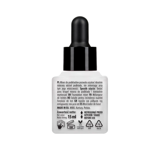 Wibo Match Perfector Mixer rozjaśniacz do podkładu 15 ml