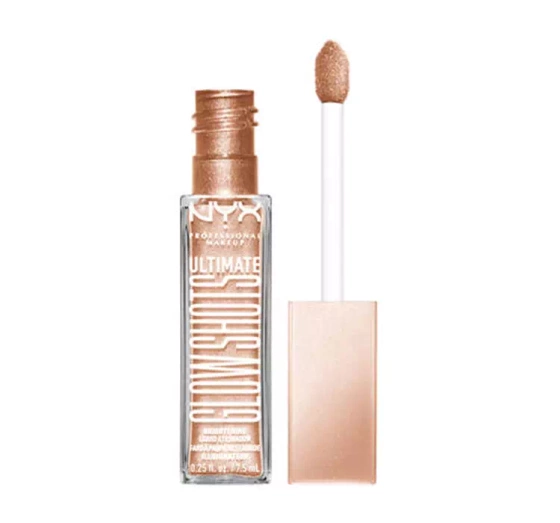 NYX Professional Makeup Glow Shots błyszczący cień do powiek 05 Highkey Lychee 7,5 ml