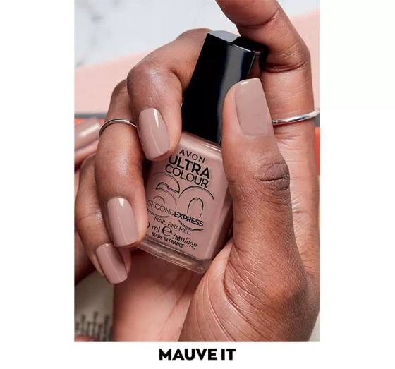 Avon Pro Colour szybkoschnący lakier do paznokci Mauve It 10 ml