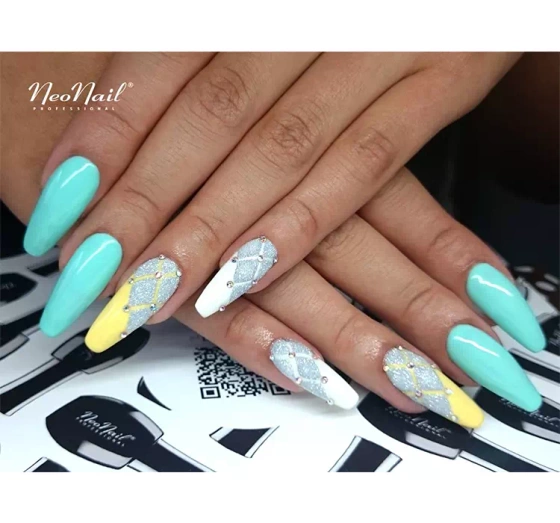 NEONAIL CANDY GIRL LAKIER HYBRYDOWY 3754 SUMMER MINT 7,2ML