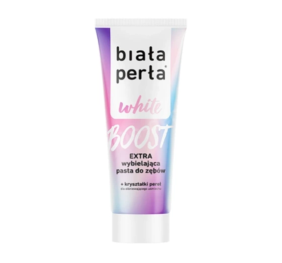 Biała Perła White Boost wybielająca pasta do zębów 75 ml