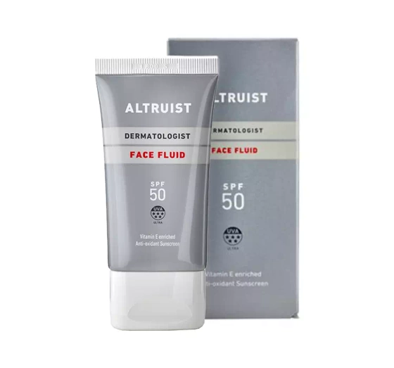 Altruist Dermatologist Face Fluid wysoko ochronny fluid do twarzy SPF50 50 ml