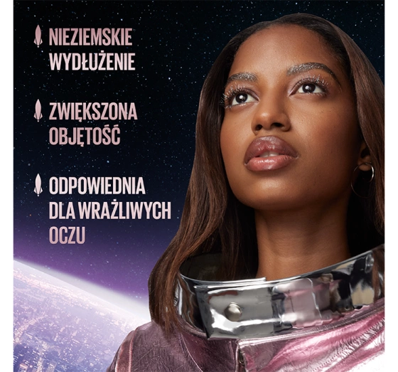 Maybelline Lash Sensational Sky High brokatowy topper tusz do rzęs Space Diamond 7,2 ml