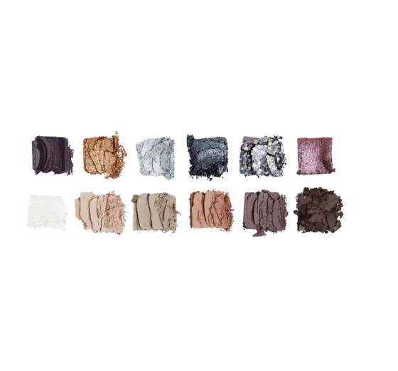 Makeup Revolution The Smokey Icon paleta cieni do powiek 12 x 0,7g