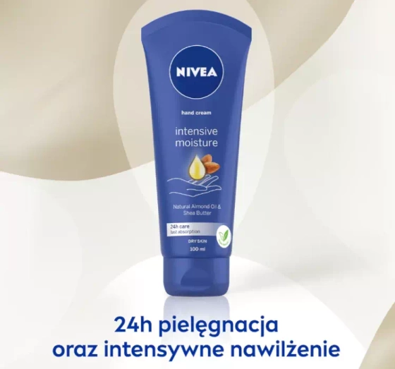 NIVEA Intensywne Nawilżenie krem do rąk 100 ml