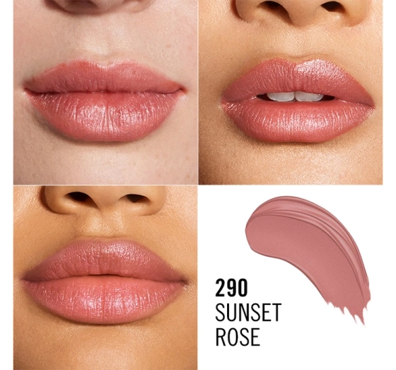 Rimmel Lasting Finish satynowa pomadka w sztyfcie 290 Sunset Rose 4g