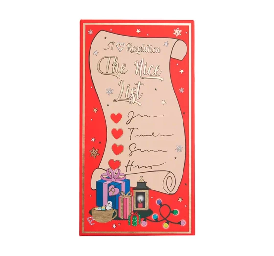 I Heart Revolution The Nice List paleta cieni do powiek 18 g