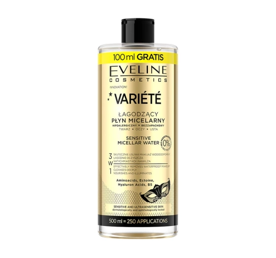 Eveline Cosmetics Variété łagodzący płyn micelarny 500 ml