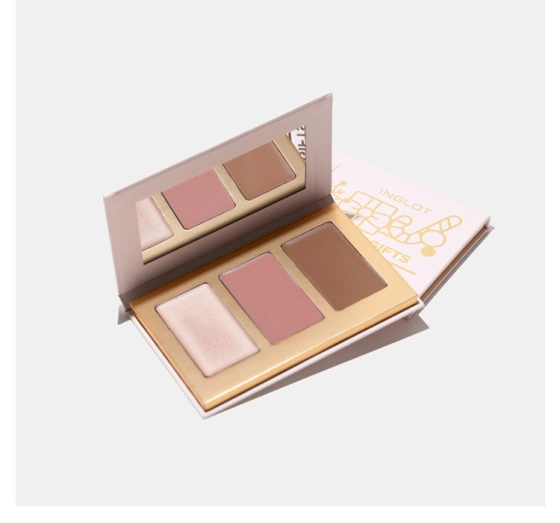 Inglot Gold 'N' Gifts paleta do konturowania twarzy 17,1g