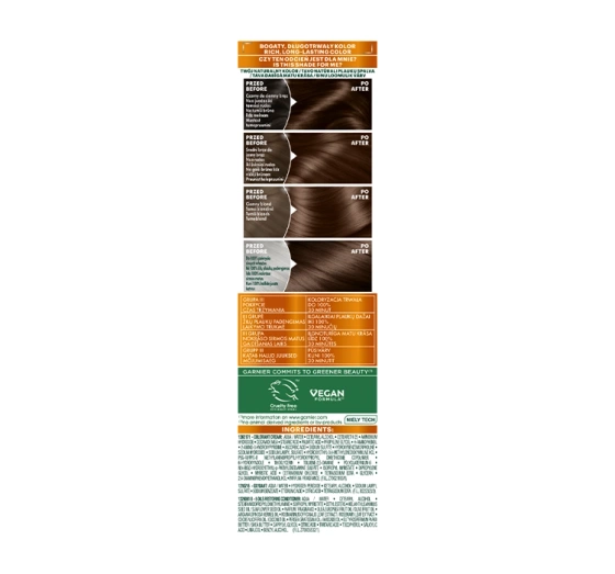 Garnier Color Naturals trwała farba do włosów 4 Brąz
