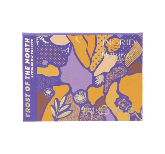 Ingrid Natural Essence paleta cieni do powiek Frost of the North 8g