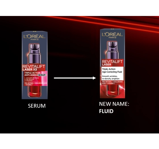 L'Oréal Paris Revitalift Laser fluid przeciwzmarszczkowy z pro-retinolem 30 ml