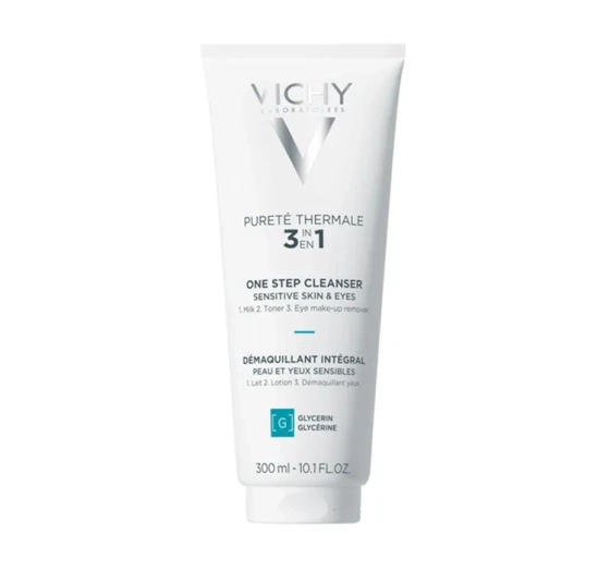 Vichy Purete Thermale wielofunkcyjne mleczko do oczyszczania twarzy i oczu 3w1 300 ml