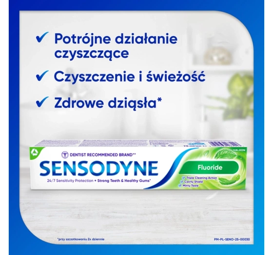 Sensodyne Fluoride pasta do zębów z fluorkiem chroniącym przed próchnicą 75ml